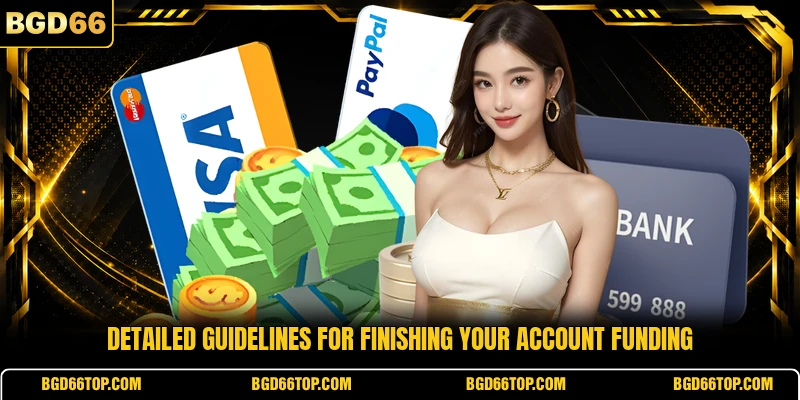 Detailed guidelines for finishing your account funding