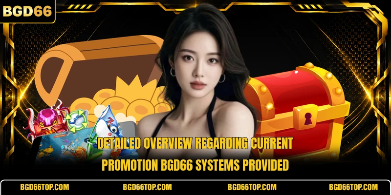 Detailed overview regarding current promotion BGD66 systems provided