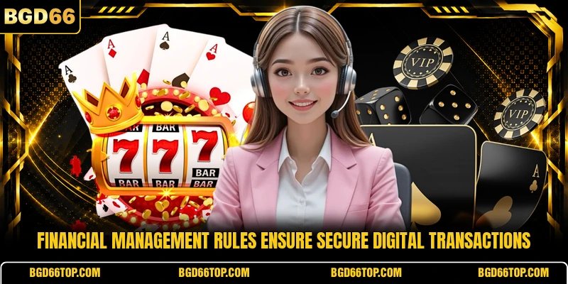 Financial management rules ensure secure digital transactions