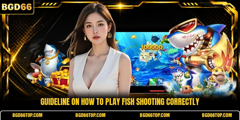 Guideline on how to play fish shooting correctly